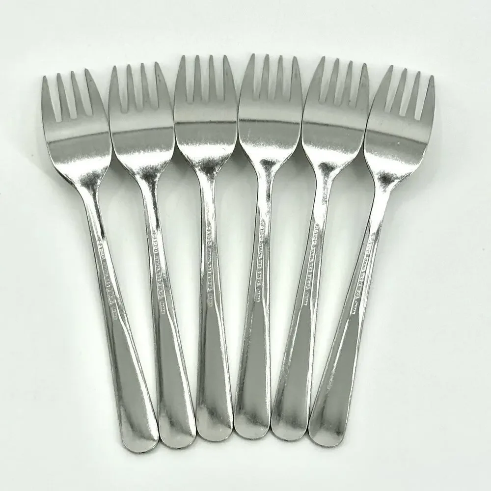 CAPCO DOMINION Set of 24 Salad Forks 6 Inch Japan NOS Vintage 1954 Stainless
